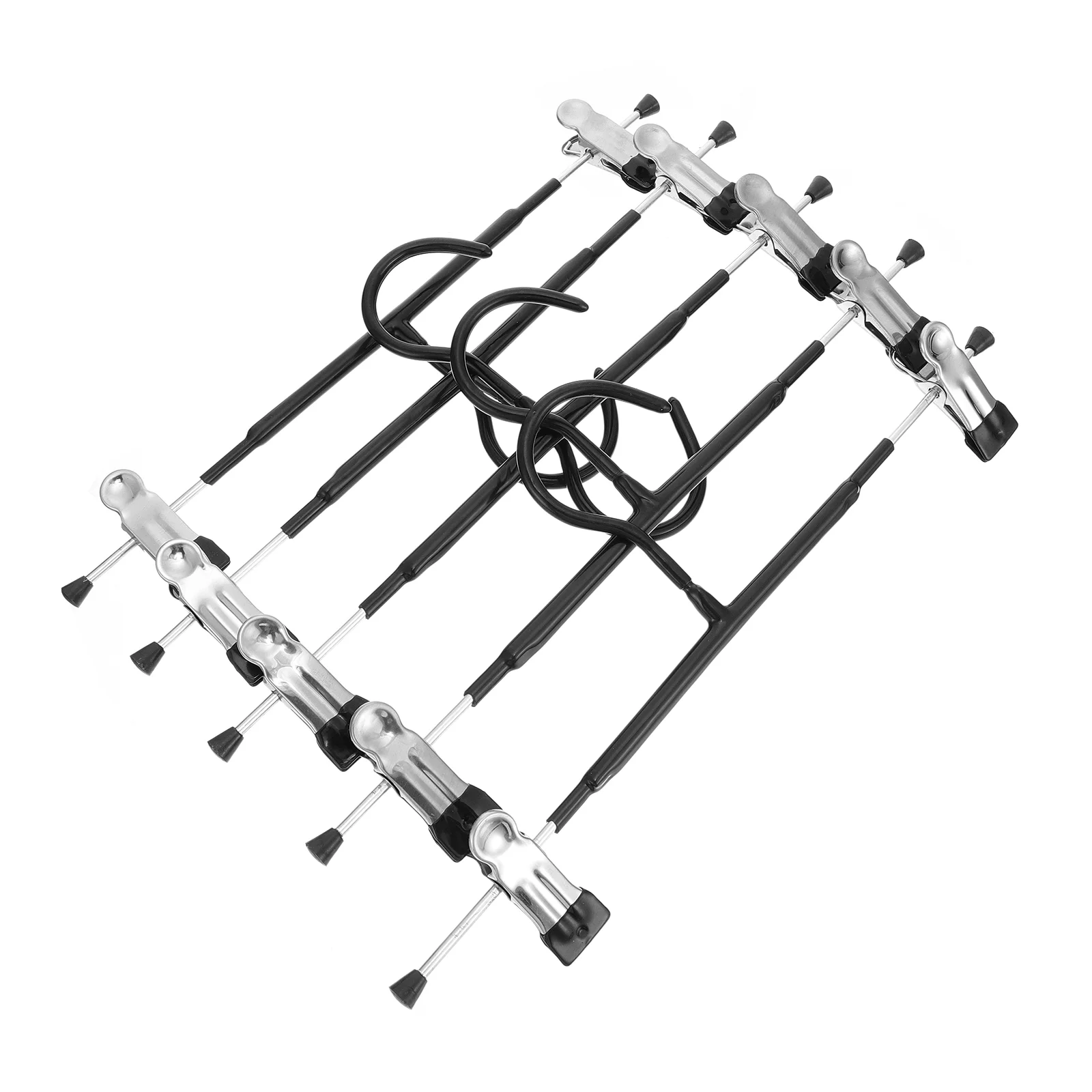 

10 Pcs Nonslip Hangers Clothes Rack Pants Hangers Clips Scarf Hanger Pants Clip Hangers Skirt Hangers Clips Skirt Clip Hangers