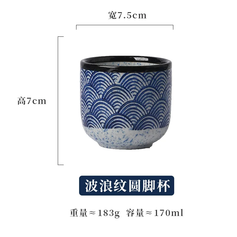 

Керамическая чашка abay с морской рябью