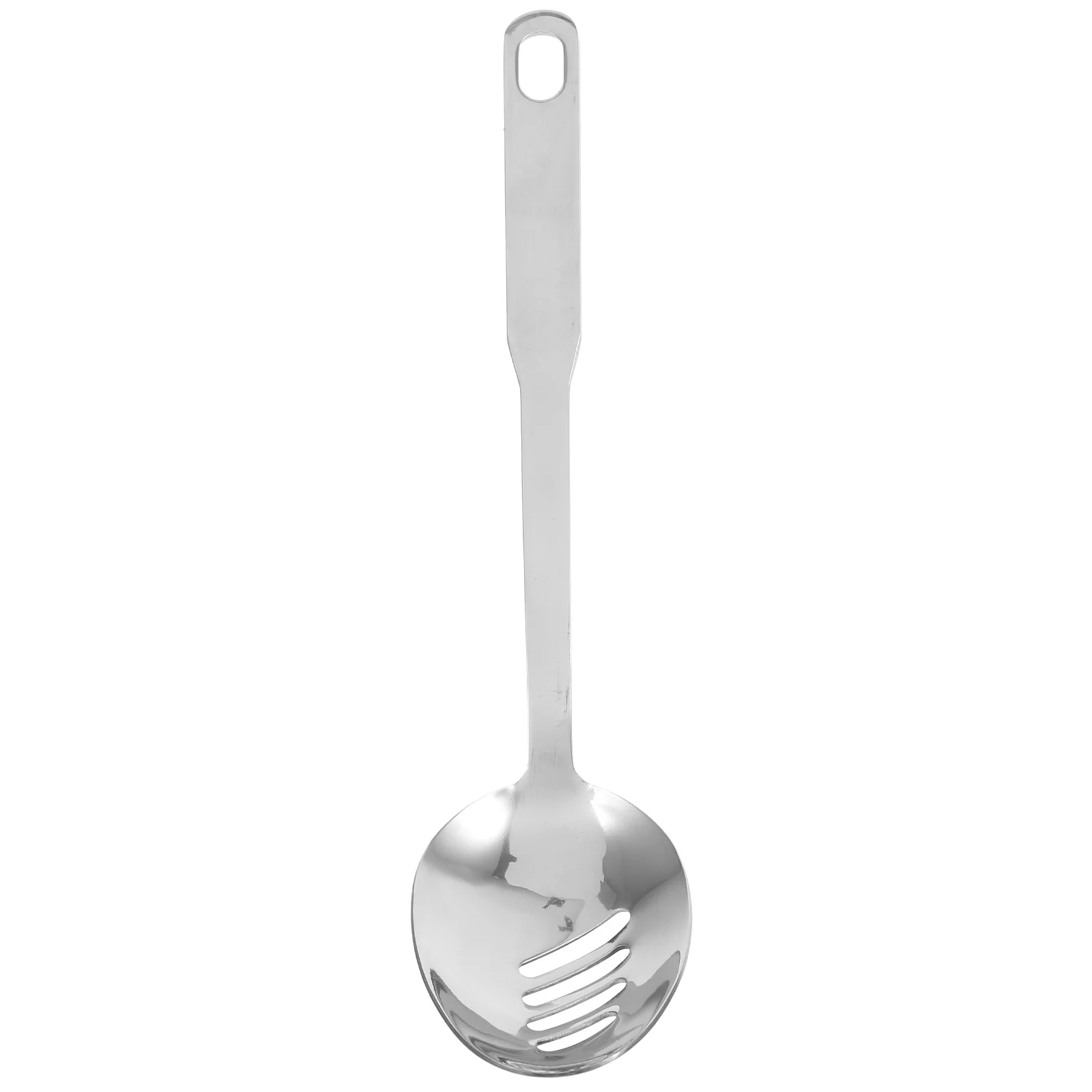 

Serving Spoons Slotted Utensils Kitchenaccessory Dinner Portable Household Reusable Ergonomic Stainless Steel