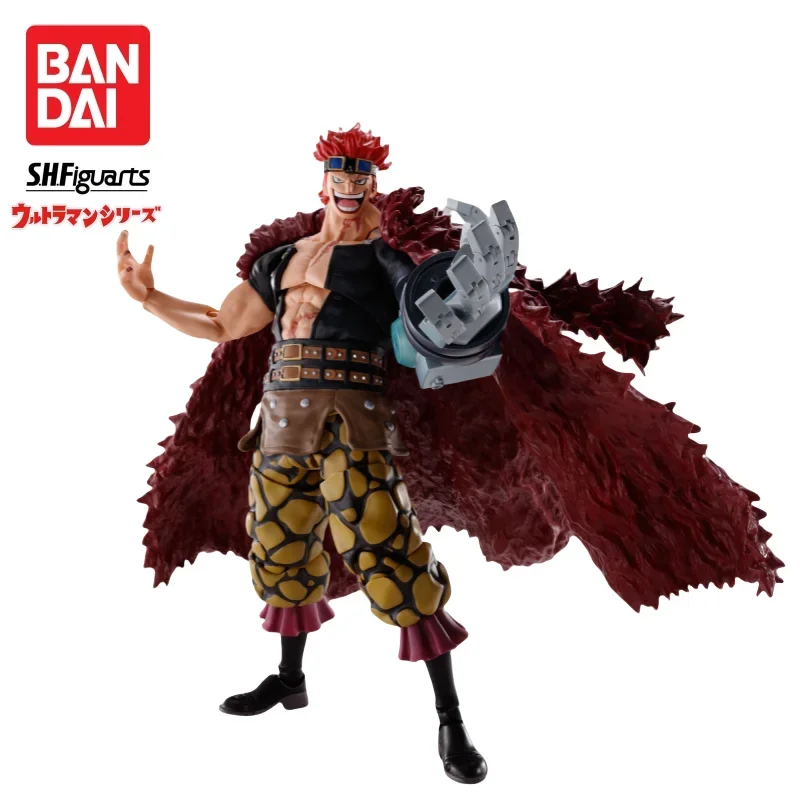 Фото В наличии: Оригинальная фигурка Bandai S.H.Figuarts One Piece Eustass Kid, новая, в коробке, аниме-персонаж, коллекционная модель. №2