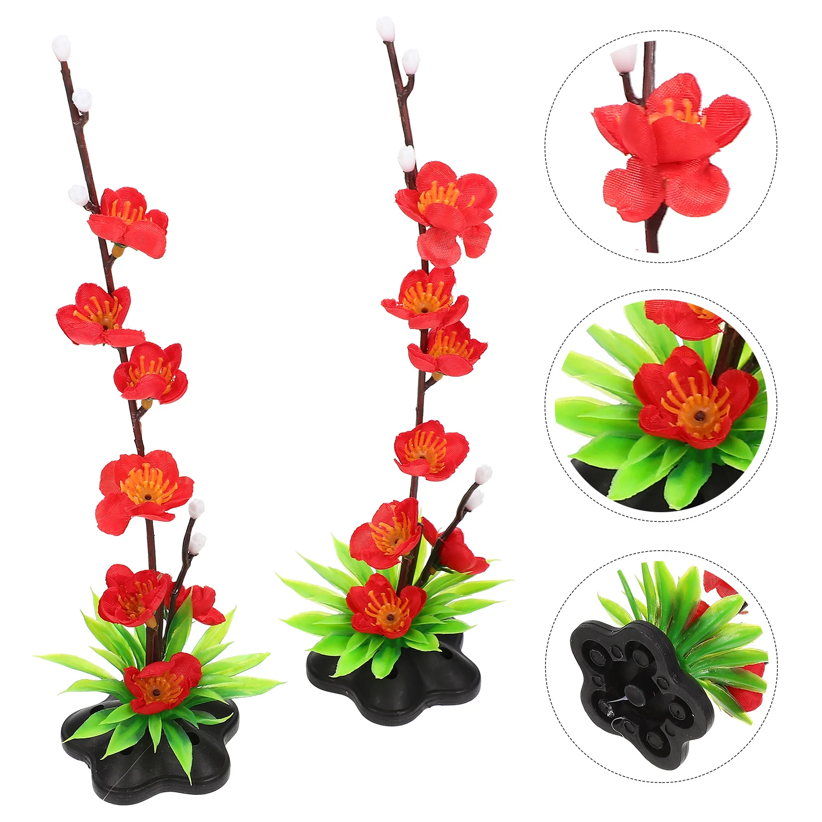 2 шт. украшения для сашими искусственные декорации подноса украшение цветов