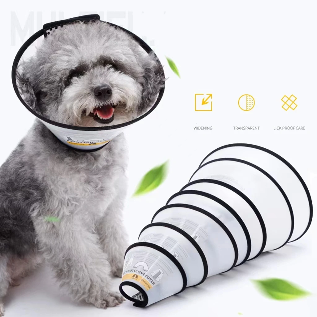 

Elizabethan circle cat neck cover bath beauty protective cover pet collar supplies