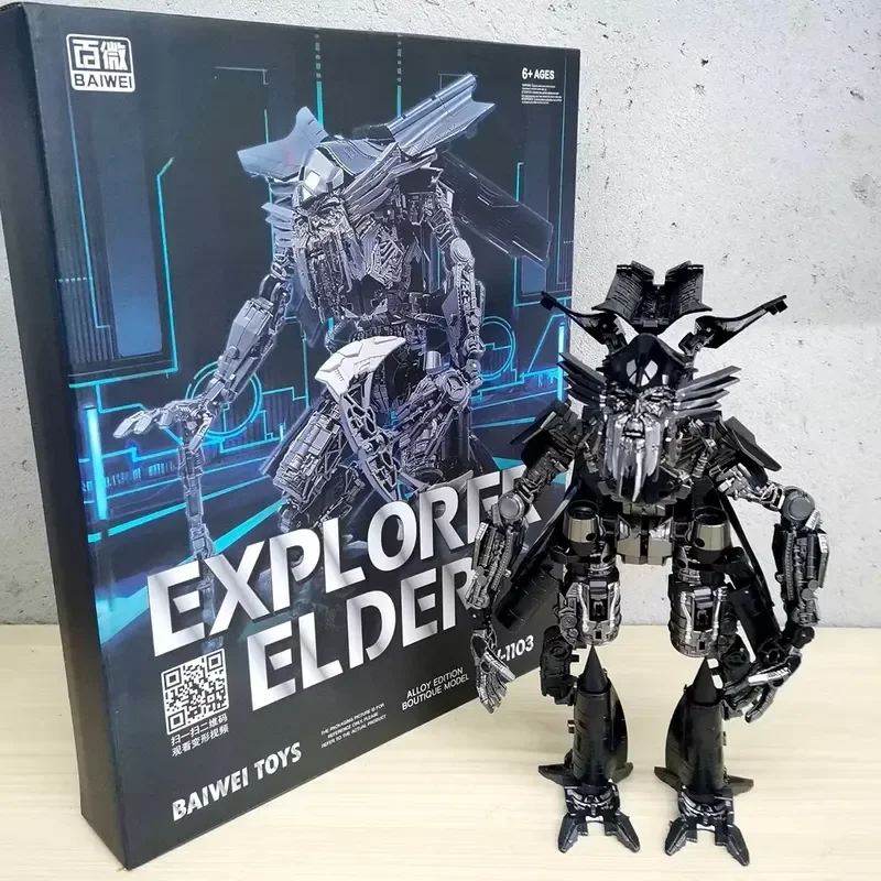 Трансформируемая фигурка робота-командира Baiwei Jetfire Skyfire OP для TW1103 TW1022 SS35 SS102, деформируемая, комбинируемая, подвижная (art.: 3920dc1c62c85) - 3920dc1c62c85