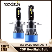 csp led headlight bulbs 6500k auto h4 hilo h1 h7 h8 h9 h11 9005 9006 hb3 hb4 car headlamp white auto drl driving fog light 12v