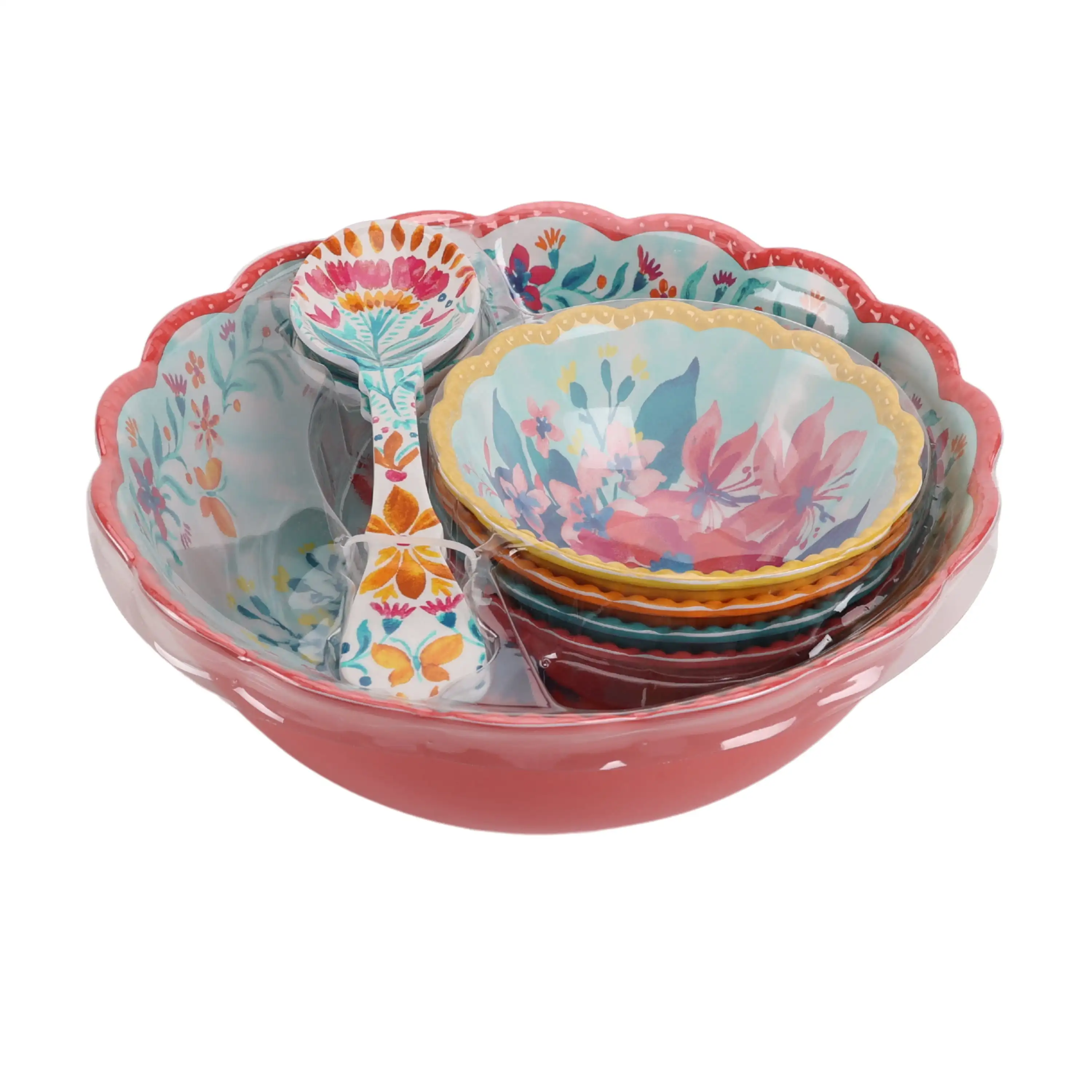 

Fresh Floral 7-Piece Serving Bowl Set