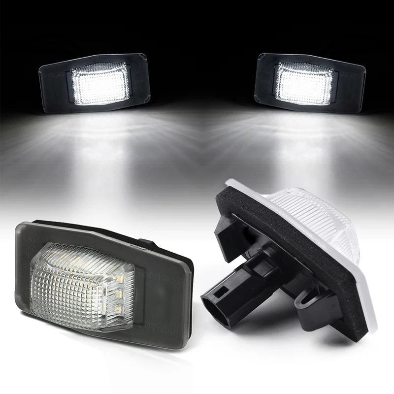 

2x для Mazda 323 Miata Protege MX-5 MPV Tribute светодиодный номер номерного знака Lmaps для Ford Escape Maverick Laser автостайлинг