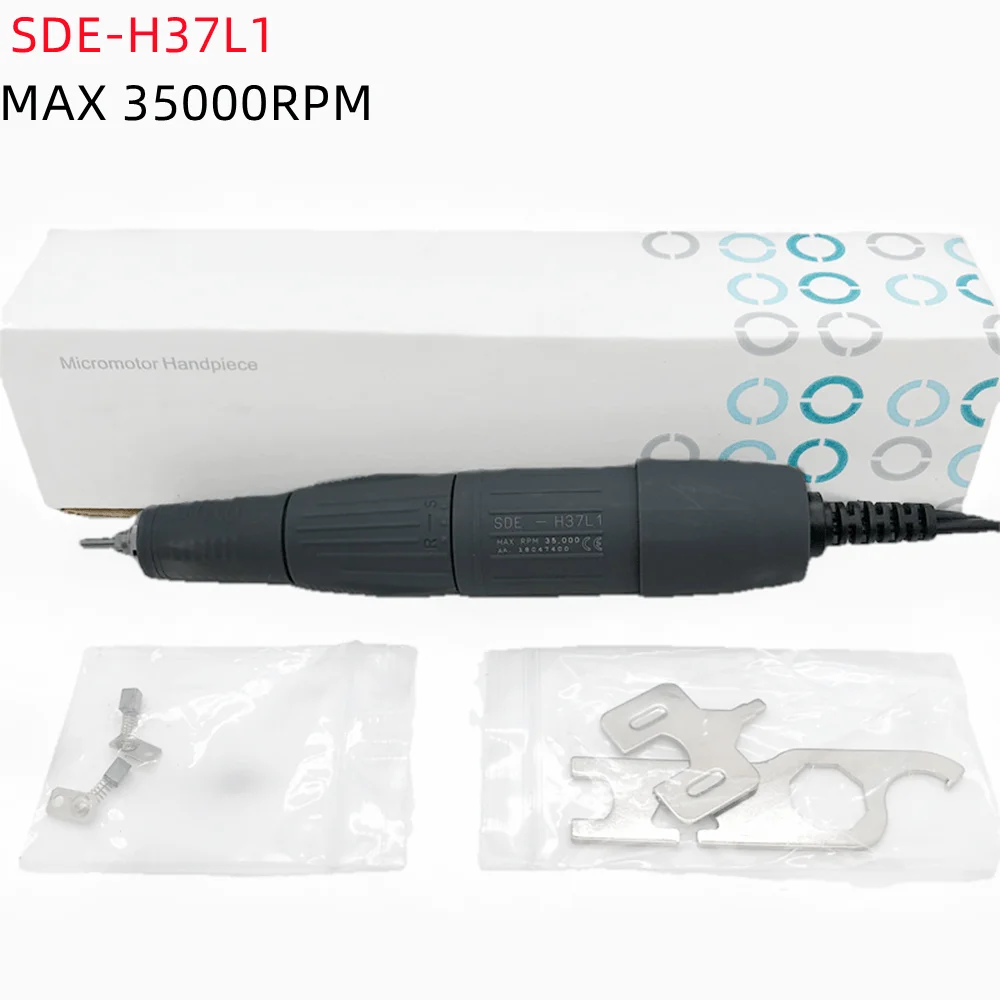 Drill Pen H37L1 35000RPM Handpiece For Marathon STRONG210 control box Electric Manicure machine Nails Drill handle Nail Tool