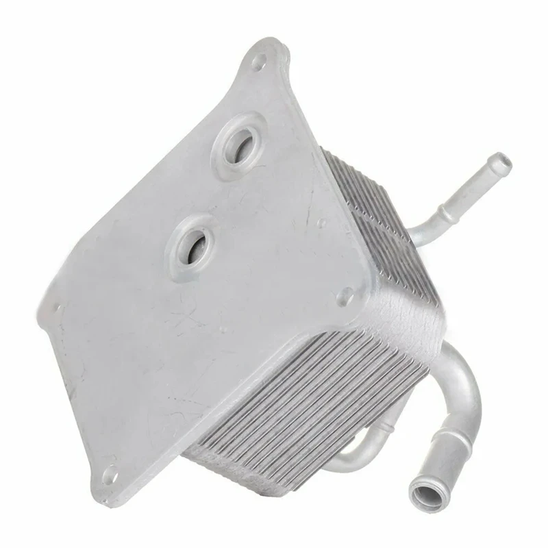 Масляный радиатор трансмиссии двигателя CVT 21606-3JX1C серебристый металл для Nissan Versa