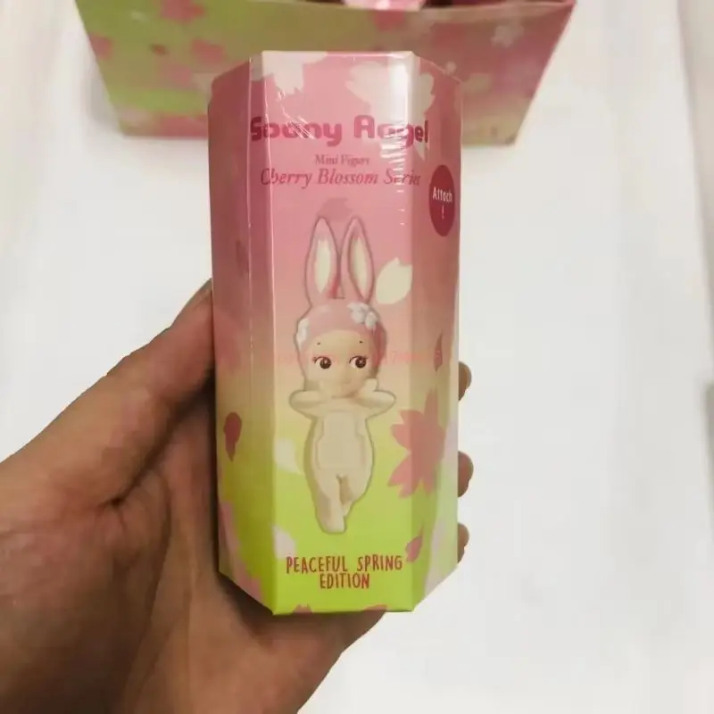 Высокое качество Sonny Angel Cherry Blossom Series Hippers Dreaming Animal Мини-фигурки Экшн-Реплика для