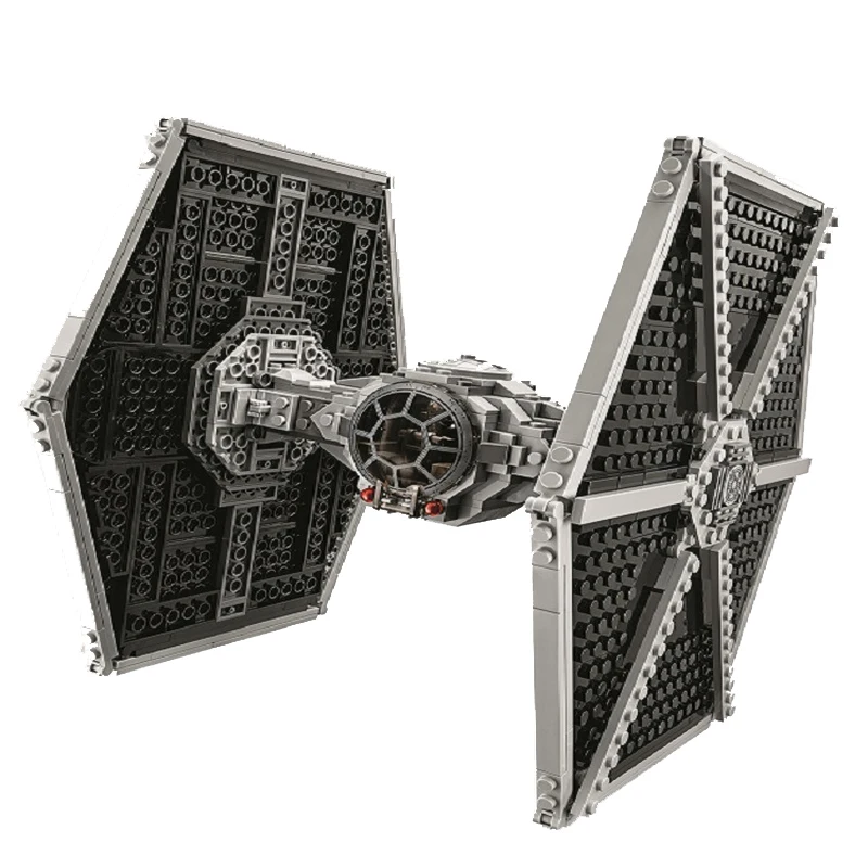 

In Stock 10900 Star Imperial TIE Fighter Building Blocks Iconic Attack Craft Compatible With Wars Toys For Children