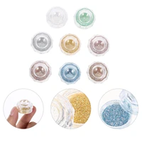 8 boxes nail powders shiny exquisite charming nail art powders nail glitter powders manicure sequin powders