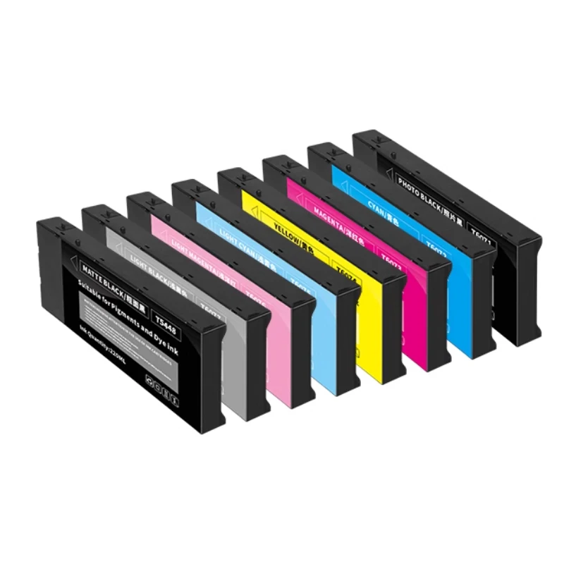 Картридж чернильный совместимый T5441-T5448 220 мл/шт. с пигментными чернилами для