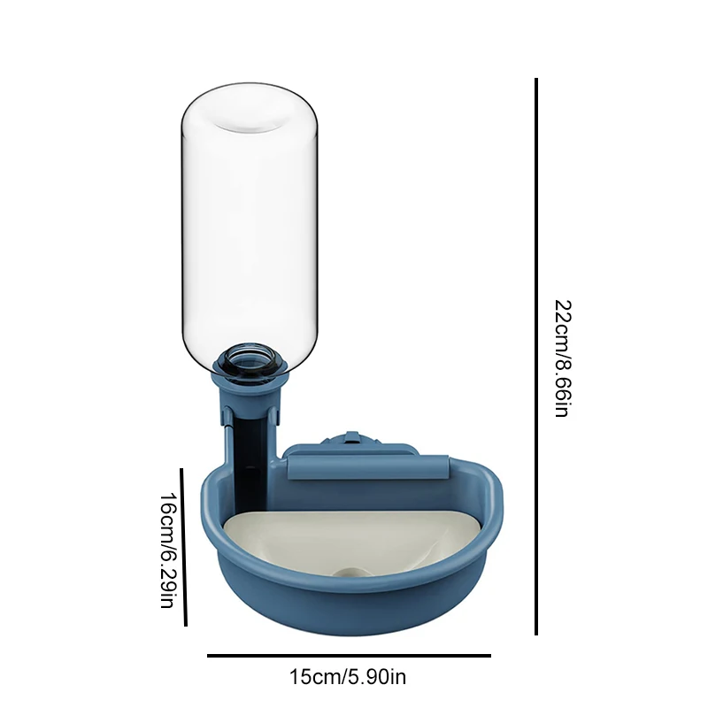 Поилка для кроликов клетки 480 мл поилка воды противокапельная миска собак