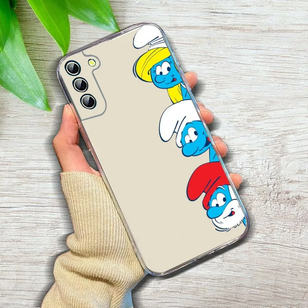 Чехол для телефона Cartoon The S-smurfs Samsung GalaxyA 10 20 30 50s 70 51 52 71 4g 12 31 21 S Plus Ultra