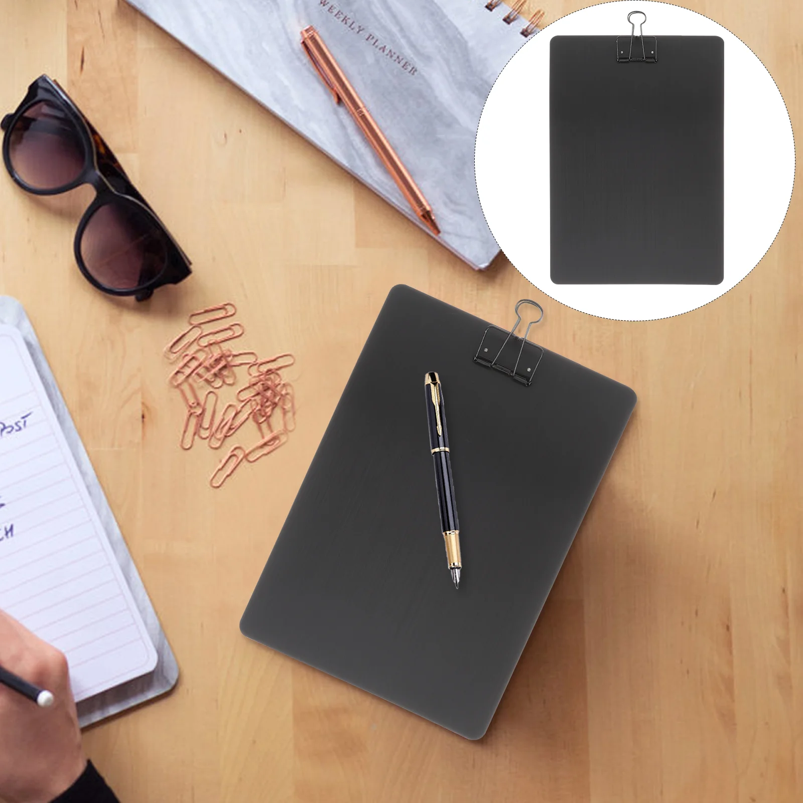 

Clipboard Clip A4 Clipboards Board File Plastic Storage Writing Document Nursing Size Foldable Multi Paper Office Letter Binder