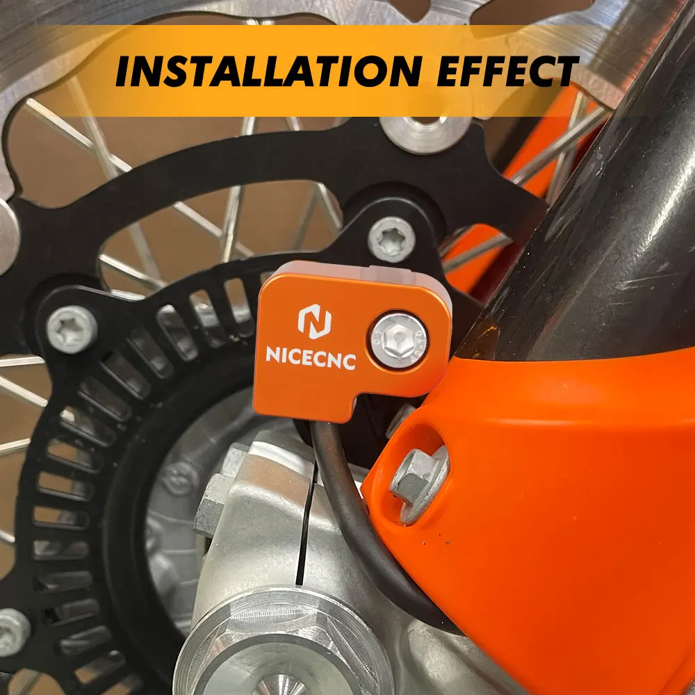 Защита кабеля датчика переднего АБС для мотоцикла KTM 690 Enduro R SMC 2019 2020 2021 2022 Husqvarna 701 Supermoto on.