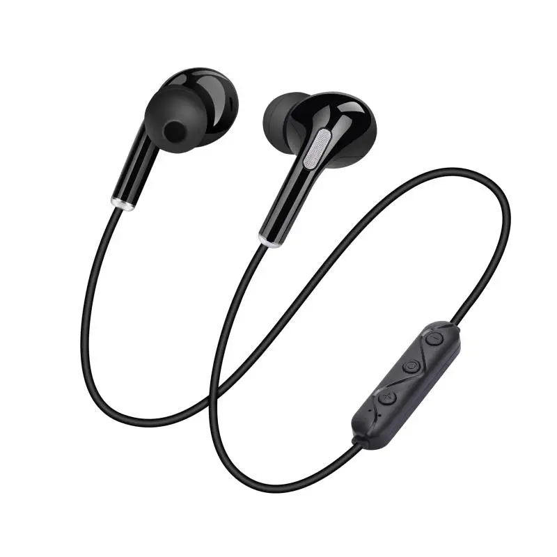 New Stereo Headphones Sports 5.0 Bluetooth Neck Headphones Wired HIFI Gamer Headset Earbuds Earpiece Ear Phone For All Phones