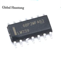10pcs lm339 sop14 lm339d sop 14 lm339dr sop lm339dr2g soic14 lm339dt soic 14 lm339dg smd 339
