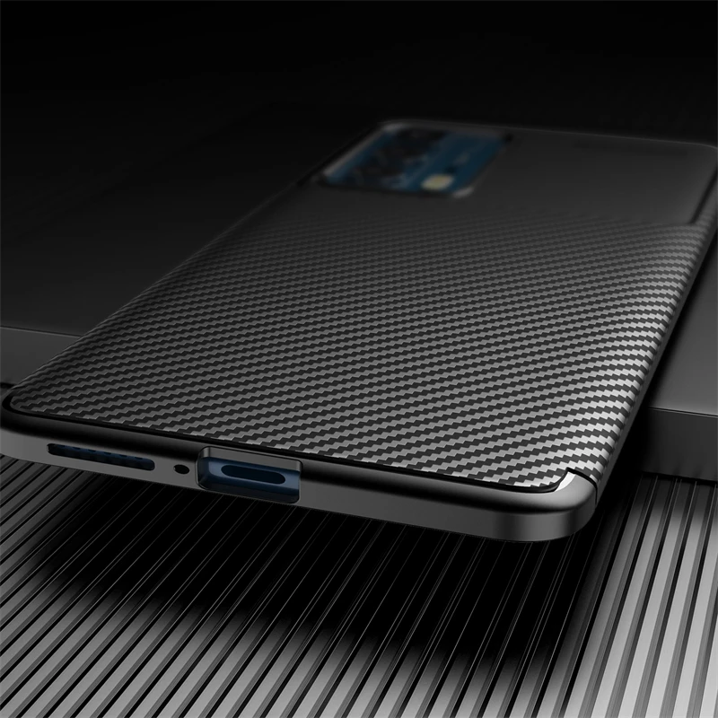 For Motorola Edge S Pro Case Bumper Anti-knock Silicone Carbon Fiber Back Cover For Motorola Edge S Pro Case For Moto Edge S Pro