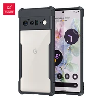 for google pixel 6 pro case %d1%87%d0%b5%d1%85%d0%be%d0%bb shockproof airbags bumper transparent back protective cover for pixel 6 pro funda xundd