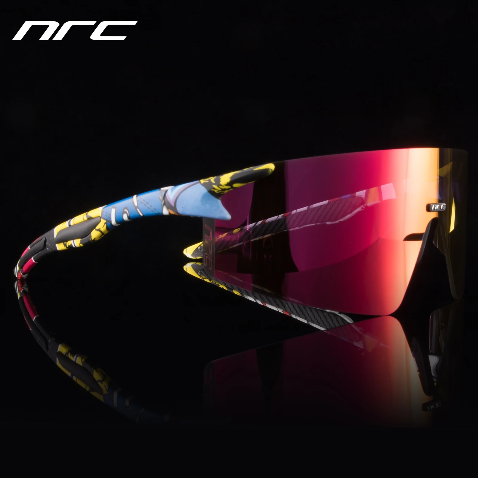

NRC Cycling Glasses UV400 Sports Glasses Cycling Sunglasses Outdoor Men Bicycle Goggles Woman Sunglasses Eyepiece MTB Eyewear