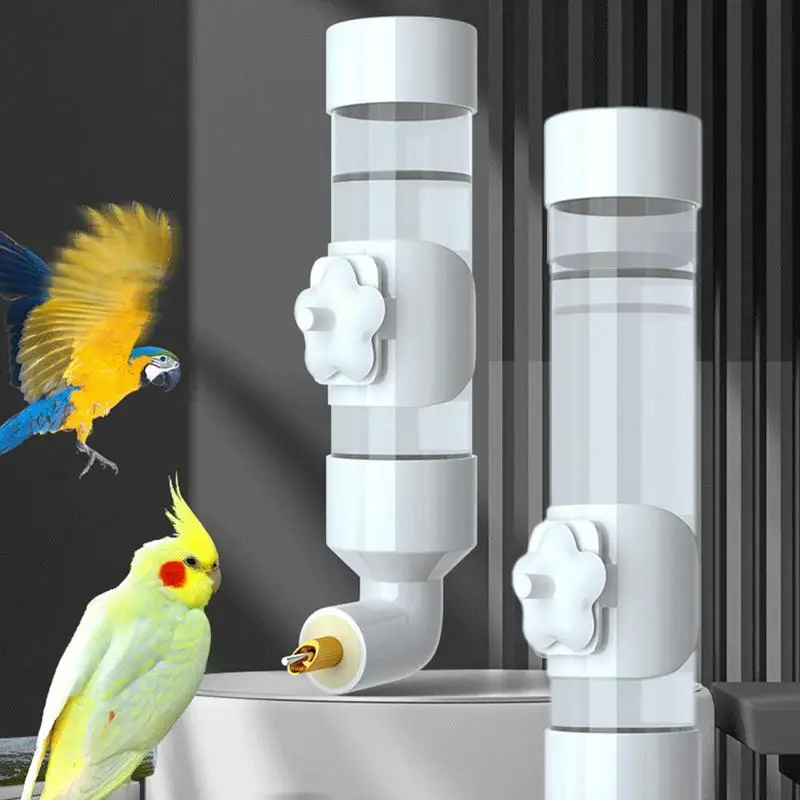 

Hummingbird Feeder Automatic Bird Cage Plastic Feeder Drinker Water Food Tray Box Parakeet Water Dispenser Outdoor Station