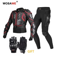 motocross jacket atv moto racing armor protector full body protection jacket clothing motorcycle protective gear gift gloves