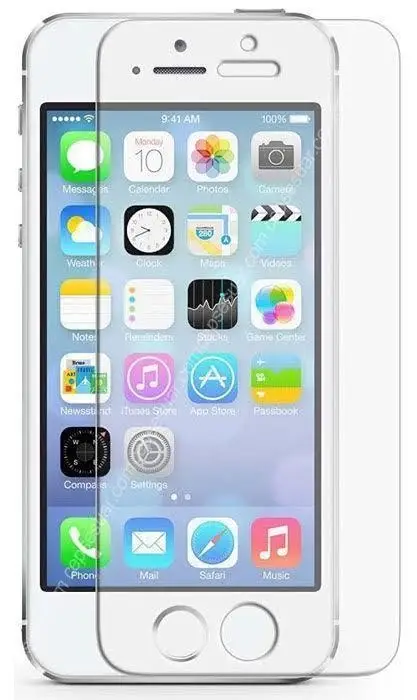 NANO Technology Glass IPHONE 8g White Shatterproof Glass Screen Protector