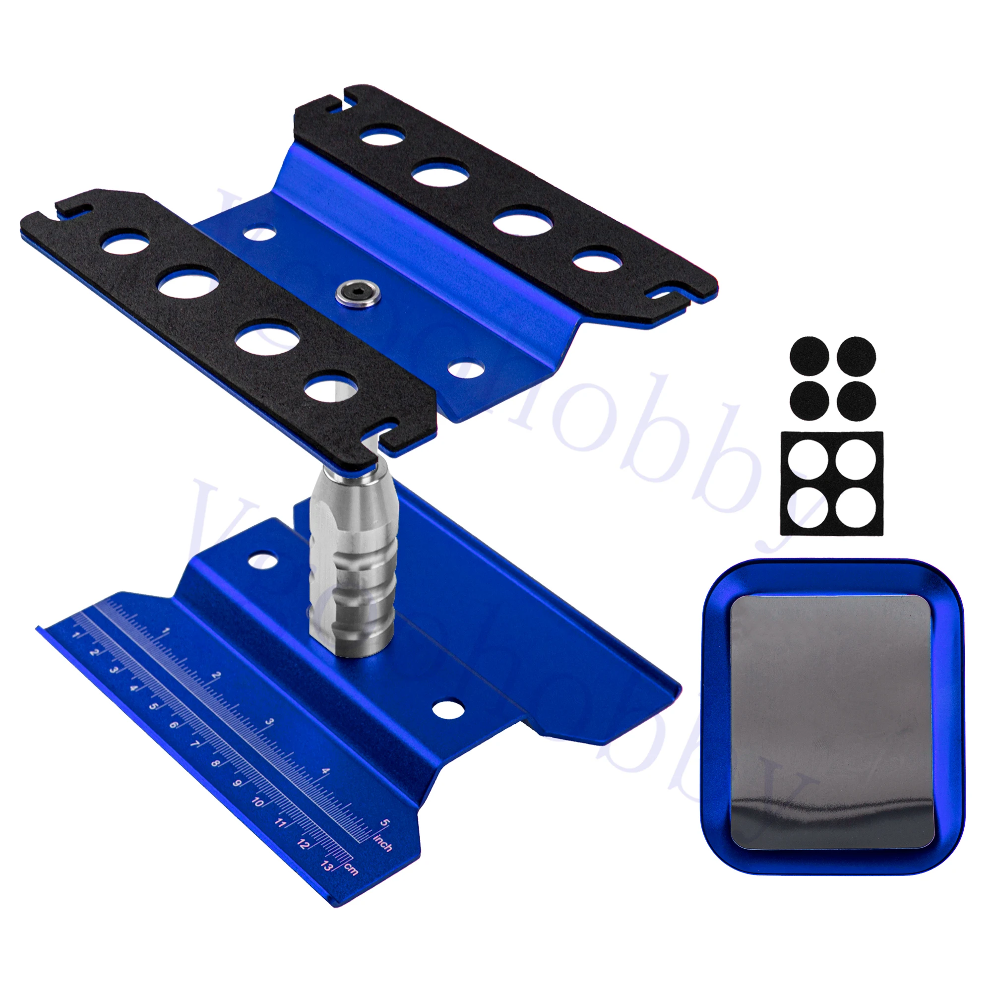 

RC Car Work Stand Repair Workstation 360 Degree Rotation Lift for Traxxas Axial Arrma Redcat Losi 1/10 1/12 1/16 RC Car Truc