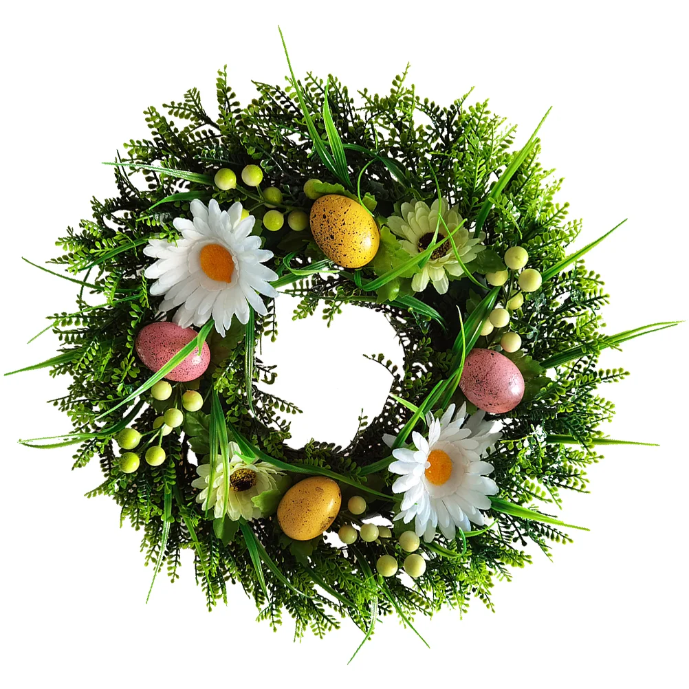 

Exquisite Pendant Door Wall Ornament Exquisite Egg Wreath Decor