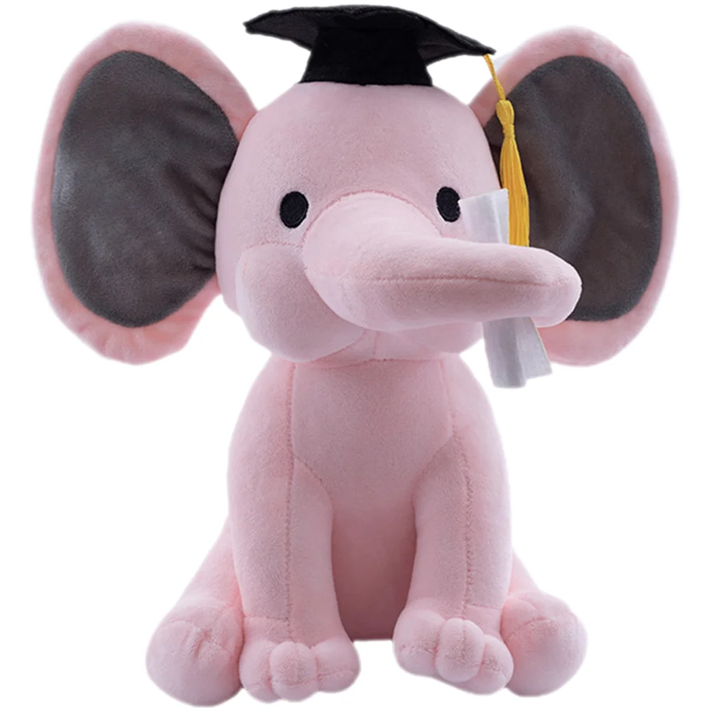 

Graduation Gift Toddler Novelty Elephant Comfortable Children Toy Animal Room Toys Pp Cotton Kids Plaything