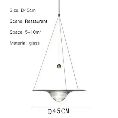 Креативный подвесной светильник с каплями воды в датском дизайне, скандинавский ресторан, спальня, стеклянная люстра для гостиной, искусственный декор, освещение