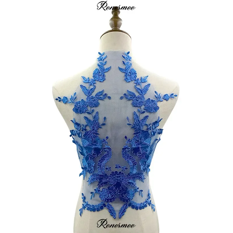 Сетчатый вышитый воротник из полиэстера