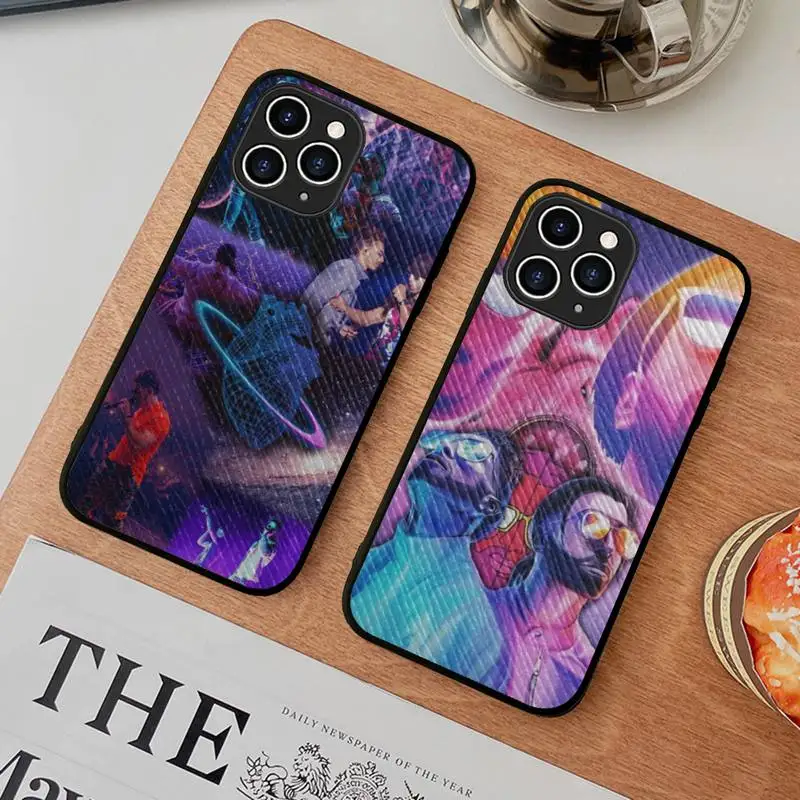 

PNL QLF Rapper singer Phone Case Hard Leather Case for iPhone 11 12 13 Mini Pro Max 8 7 Plus SE 2020 X XR XS Coque
