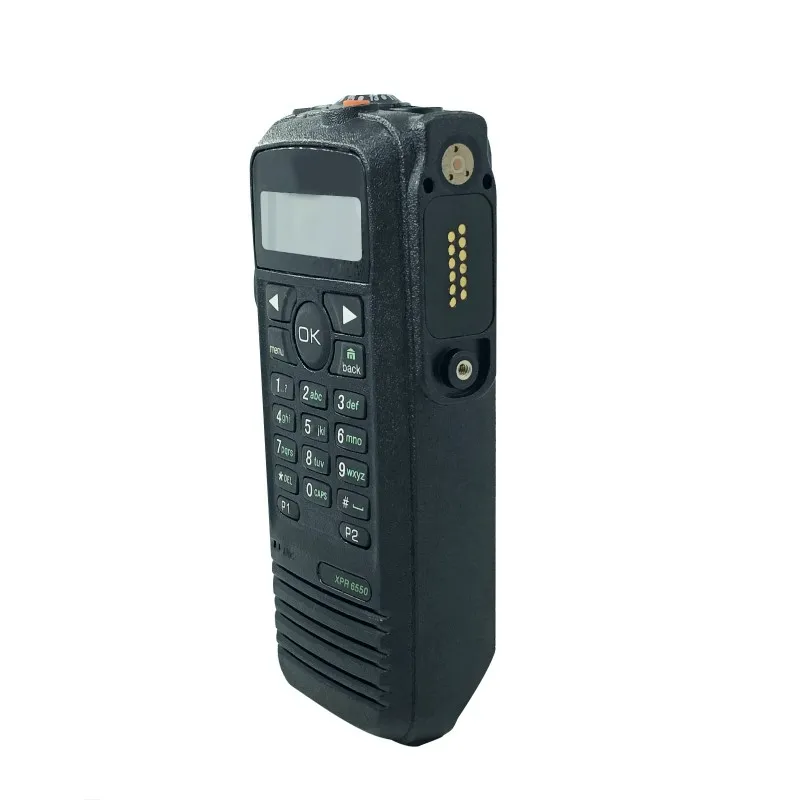 PMLN4646 Full-Keyboard Front Housing Cover Case with Speaker for Motorola DGP6150 XPR6550 XIR P8268 XPR6500 Two Way Radio