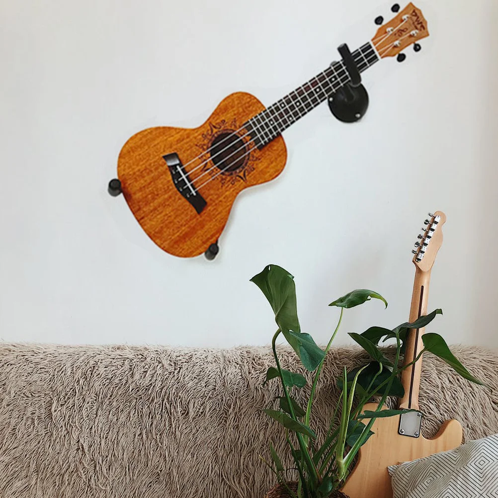 Съемная диагональная вешалка для гитары черная 2 шт./компл. крючок G8b настенное