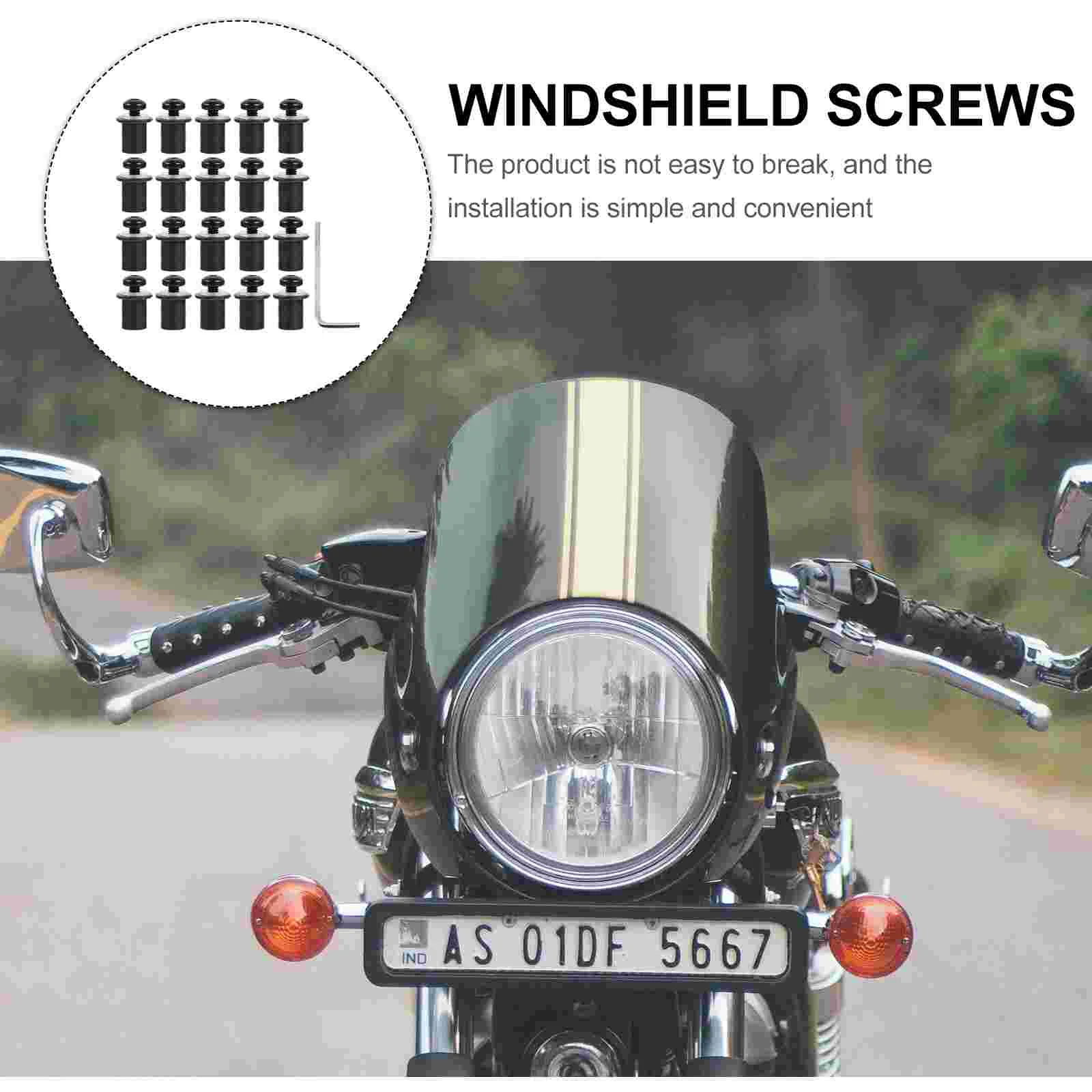 Винт Болт Мотоциклетные винты Болты для лобового стекла Крепеж Автомобильные