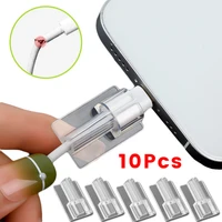 10x transparent cable protector cover sleeve for apple cable iphone 13 12 11pro max xr xs 8 7 6 plus charger cord protector clip