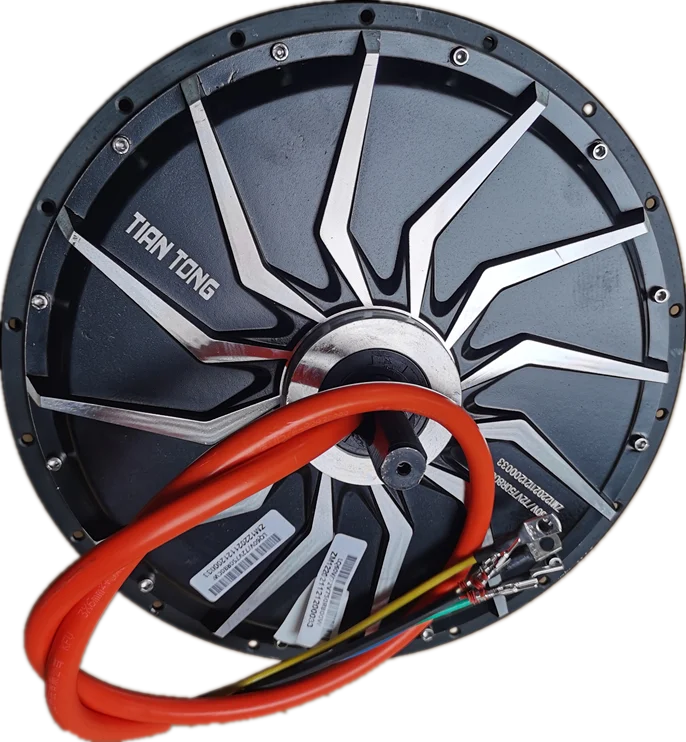 

17 inch 18 inch Spoke Motor Double Shaft 2000W Disc Brake Hub Motor for Ebike