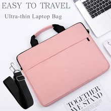 Laptop Bag Women 2023 13.3 14.1 15.6 17 Inch Office Notebook Sleeve Case Travel Computer Handbag Elegant Fashion Luxury