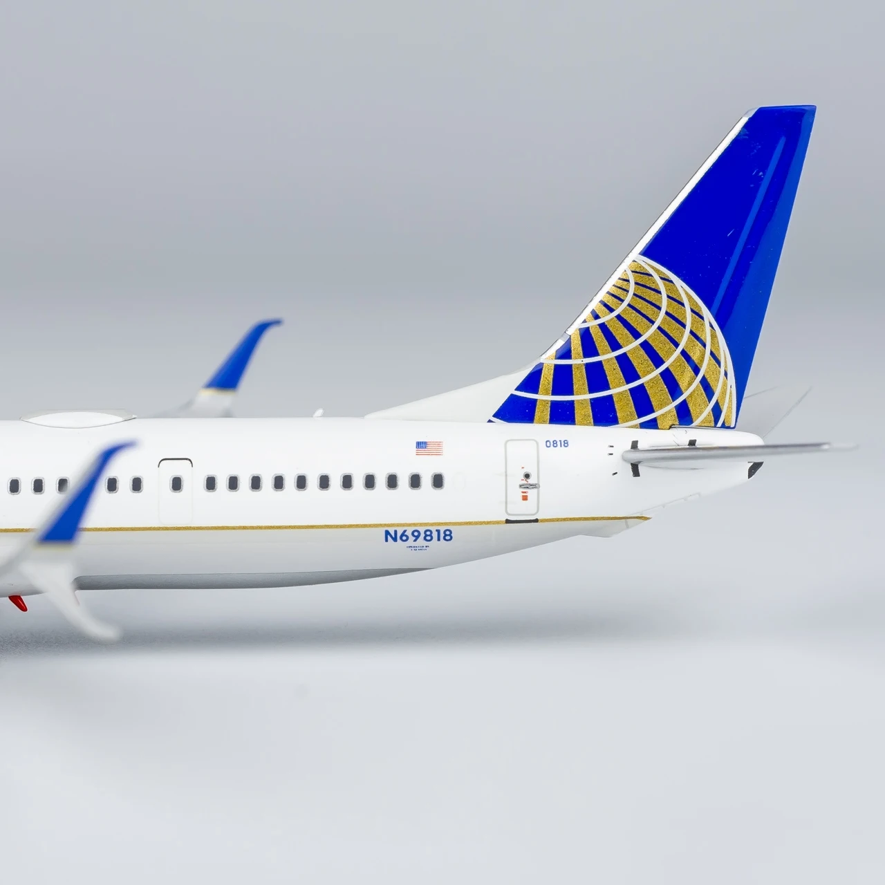 Коллекционный самолёт из сплава 79012 подарок NG модель 1:400 United Airlines StarAlliance Боинг