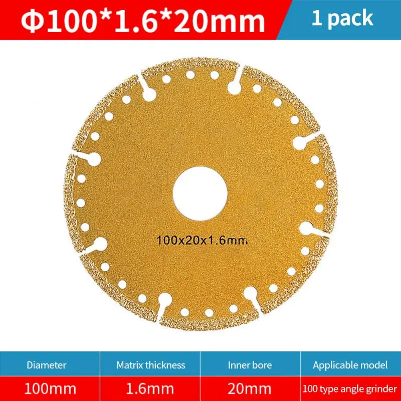 

Fast Ctting Angle Grinder Sheet Wear-resistant Saw Blade Tools Wheel Blade High Temperature Cutting Blade Durable Sharp
