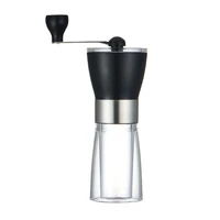 manual adjustable coffee grinder portable bean coffee grinding machine with stainless steel handle