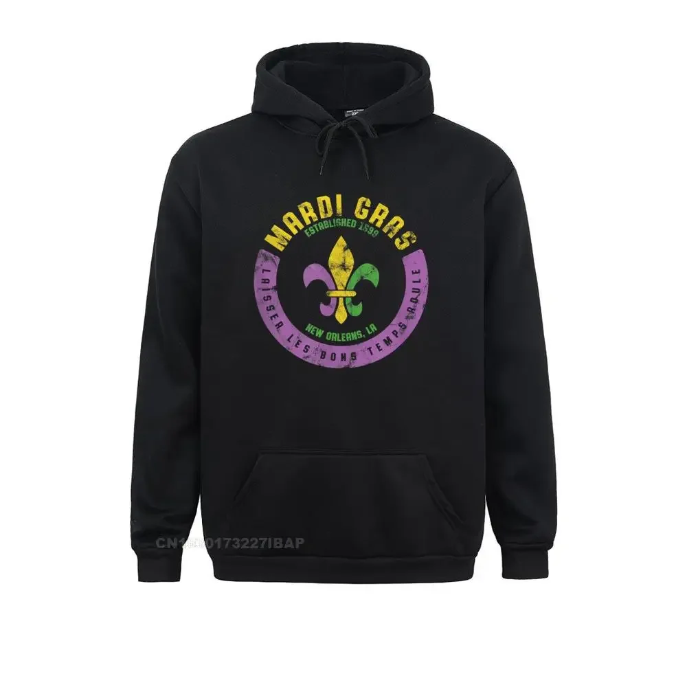 Футболка Mardi Gras Laisser Les Bons Vinatage New Orleans мужские толстовки с капюшоном дизайнерские