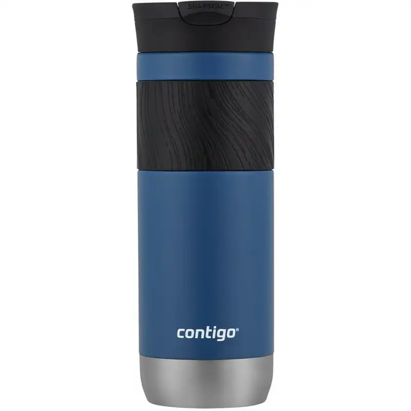 

2.0 Stainless Steel Travel Mug with SNAPSEAL Lid and Grip Blue Corn, 20 fl oz.