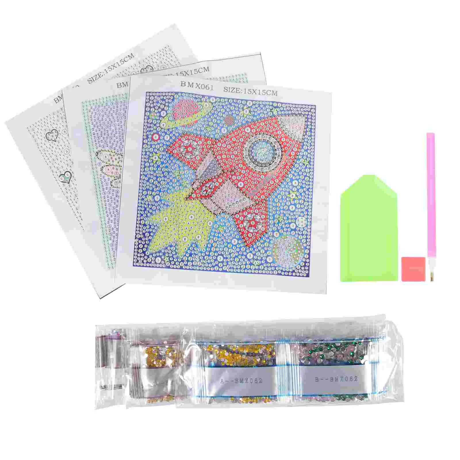 

Diamond Embroidery Painting Kit Decor Wall Kits Cartoon Children Rhinestone Full Drill 5D Animal Decorative Adorable Home decor