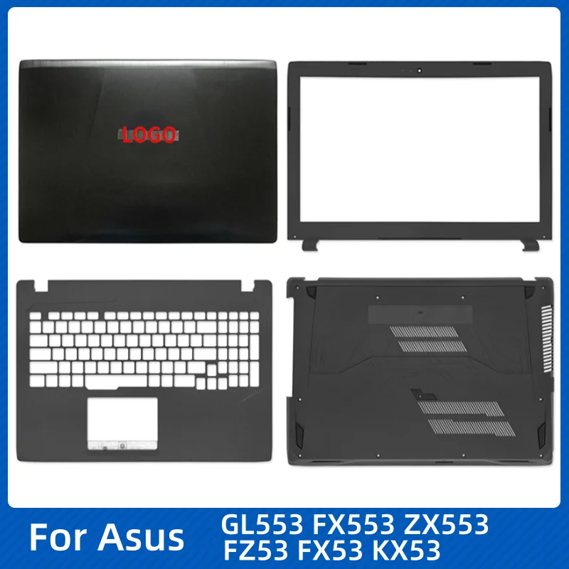 Новый чехол для ноутбука Asus GL553 GL553V GL553VD FX553 ZX553 FZ53 FX53 KX53 ЖК-задняя крышка Передняя