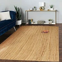 handmade jute rugs rectangle rug natural braided reversible carpet for bedroom decor rugs and carpets for home living room