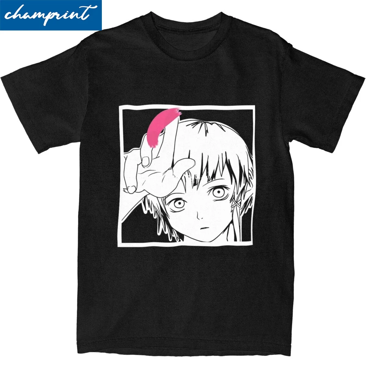 Футболка Мужская/Женская хлопковая с круглым вырезом и коротким рукавом