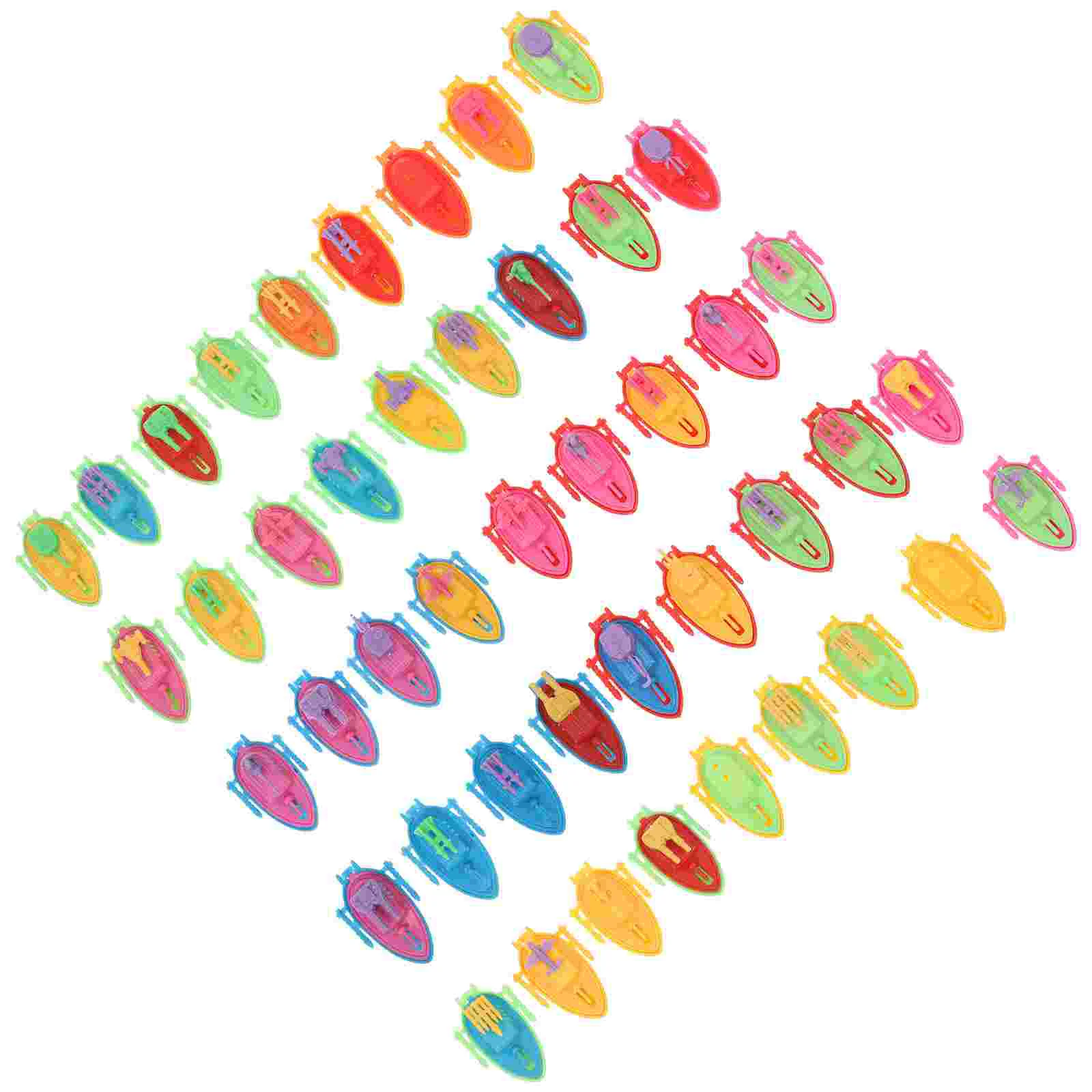 

50pcs Swimming Pool Boat Kids Floating Toy Bathtub Boat Bath Toy Set Toddler Bath Toy Baby Bathing Toy